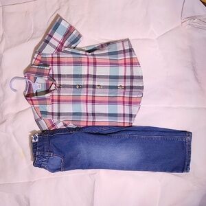 BOYS Old Navy Shirt and Jeans